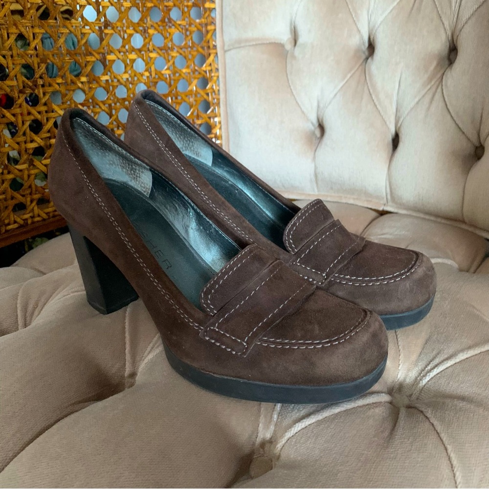 Marc Fisher Suede Heels